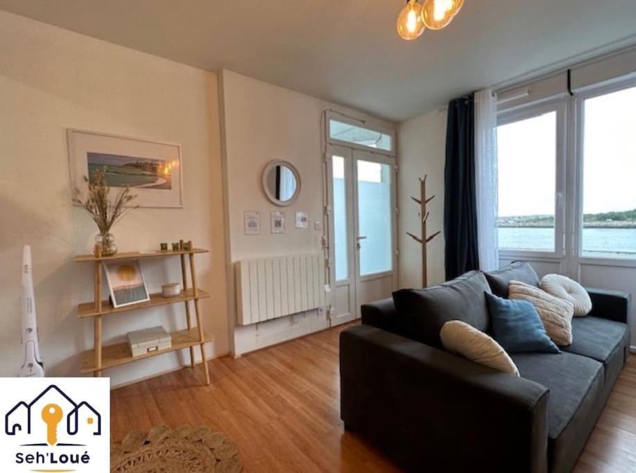 Le Batelier Seh'Loue Apartment Plerin Luaran gambar